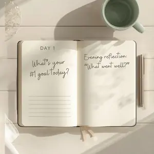 MindsetFuel Daily Journal 90 Day Success Planner for Men & Women Goal Setting Discipline Tracker Motivation Prompts for 2026