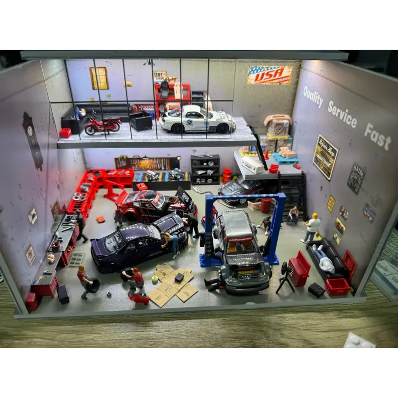 ☆ 1/64 Garage Item A garage 1 64 - TikTok Shop