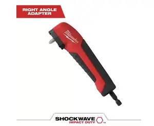 Milwaukee Angle Attachment for Power Tools 48-32-2390 Milwaukee Angle Attachment for Power Tools 48-32-2390