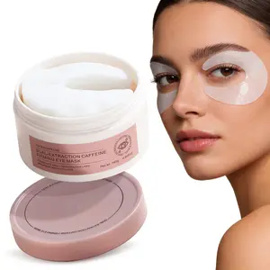 YCZ Caffeine Collagen Firming Eye Mask 60 Pieces | Target Puffiness, Dark Circles & Fine Lines for Smoother, Brighter Under-Eye Skin