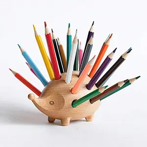Hedgehog Design Pen Holder, Pencil Holder, 1 Count Creative Desk Organizer, Desk Storage Box, Desk Organizer for Home Office, Lovely Gift for Friend