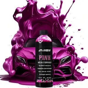 High Foam Car Wash Shampoo, pH Balanced Paint Safe Car Cleaning Soap, Concentrated Auto Wash Formula, 4 Sizes Available (150ml/300ml/500ml/1L), Ideal for All Vehicle Exterior Cleaning, Car Cleaning Supplies