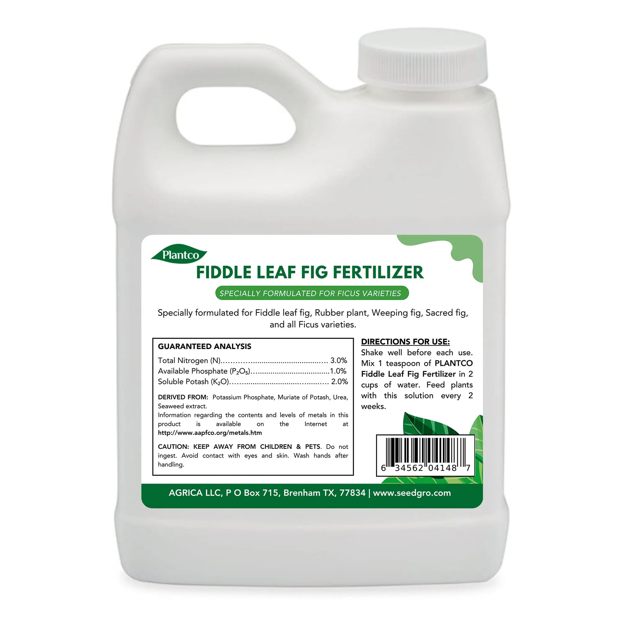 Fiddle Leaf Fig Liquid Fertilizer 3-1-2 - TikTok Shop