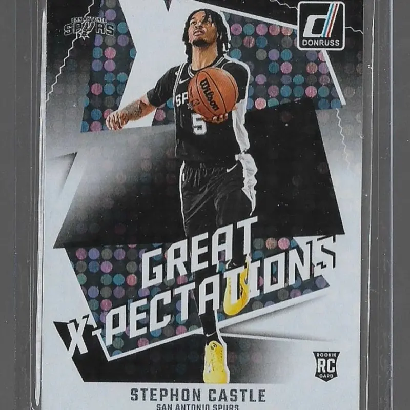 2024-25 Panini Donruss - Great X-Pectations Stephon Castle Disco (RC)