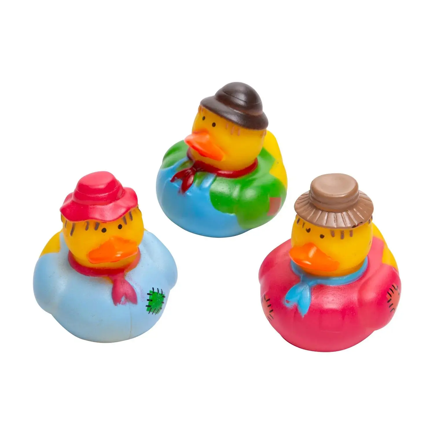 Scarecrow Rubber Duckies - Toys - 12 Pieces