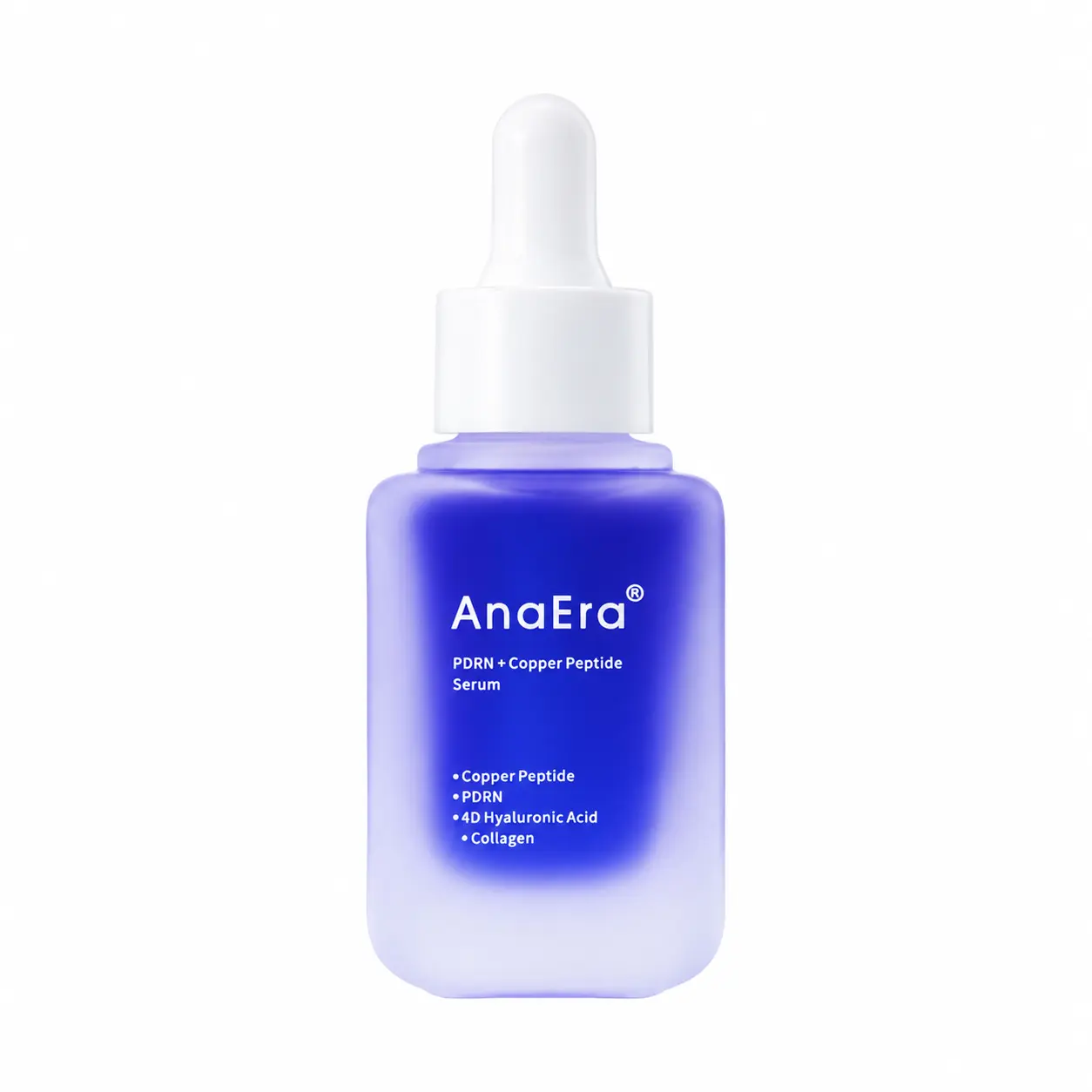 AnaEra Copper Peptide & PDRN Serum | GHK-Cu, Hyaluronic Acid & Collagen | Anti-Aging Face Serum for Firming, Lifting, Skin Tightening, Deep Hydration, Skin Repair & Elasticity 30ML For All Skin Types | Korean Skincare, Daily Facial Serum