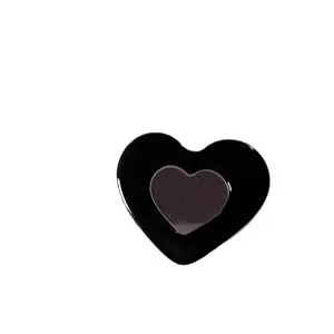 Heart Mirror Popsocket - Cute Compact Functional Heart-Shaped Grip with Built-in Mirror for Quick Touch-Ups and Flawless Selfies Phone Smartphone Cellphone