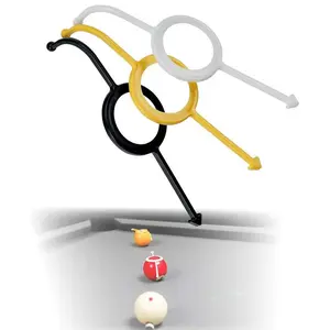 10pcs Billiard Training Aim Assist, Precision Physical Reflection, Automatic Bounce Away, Home Practice, Skill Boosting, Professional Teaching Aid, Billiard Accessories