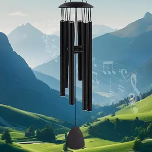 Wind Chimes for Outside, 32" Outdoor Deep Tone Aluminum Wind Chime, Professionally Tuned E Major Pentatonic, Weather-Resistant Garden Decor, Memorial Gift for Mom