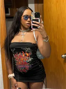 Side Cutout Shaping Mini Dress