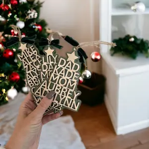 Family Christmas Name Ornament