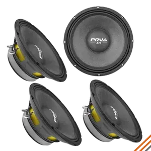 4x PRV 10" Midrange Speaker 10MR650A 8 Ohm ALTO 10in PRO Car Audio 2600w Package