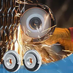 1pcs M14 Angle Grinder Lock Nut, Quick Release Tool, Self-Locking Pressure Plate, Threaded Locking Nut for Replacement, Practical Fastener, Angle Grinding Tools