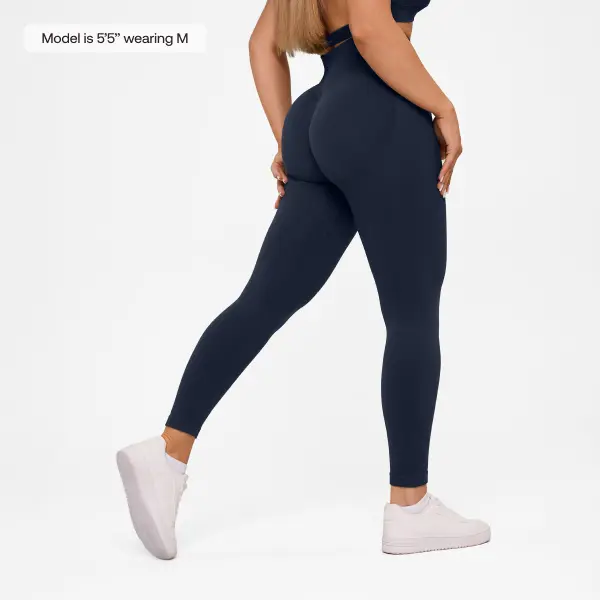 BetterMe Ultrasculpt Women's High-Waisted Contour Knit Leggings - Body Contouring Athleisure Wear with Tummy Control for Yoga Running, Do Not Iron, Gym Ootd
