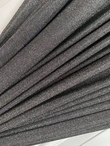 Silver Spandex lurex knit