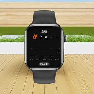 High-Precision Smart Watch Fitness Tracker - Real-Time Glucose, Pressure, Heart Rate, Lipid, Uric Acid Monitoring Bracelet for Health Tracking