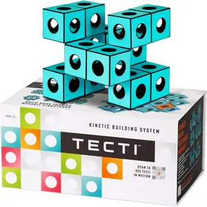 TECTI - Kinetic Building Toy - Build Over 50 Dynamic & Incredible Structures!
