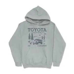 Toyota Tundra "Let's Go Places" Pick-Up Truck Off Road Hoodie Casual Cotton