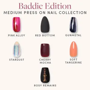 Glamnetic Medium Press-On Nail Collection – Baddie Edition