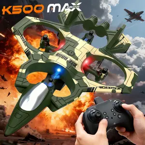 Stunt Remote-Controlled Airplane, Flight Toys with Colorful LED Lights, Multi Speed Regulation, 360° Flips, Lightweight and Easy to Fly, Gift for Beginner