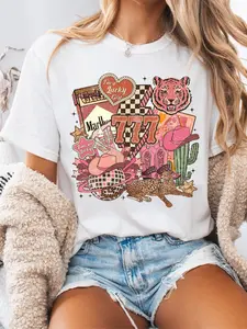 Lucky Western Cowgirl Graphic Tee