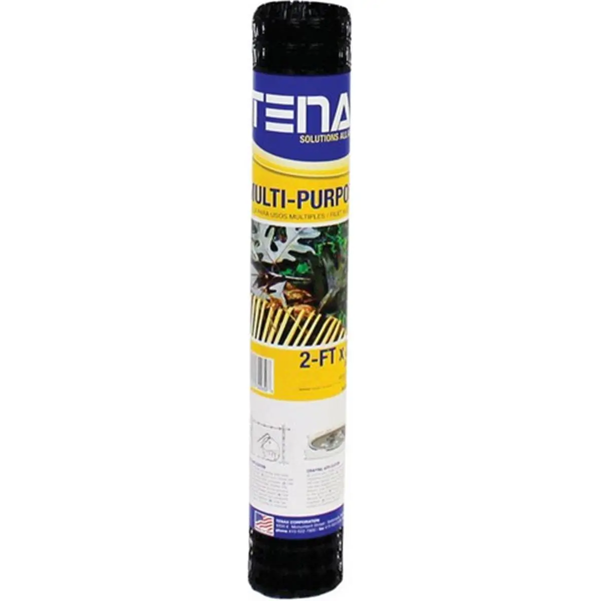 212 MAIN Tenax 60039989 24 in. x 25 ft. Multi-Purpose Net, Heavy-Duty, UV-Stable