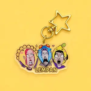 Kpop Demon hunters Acrylic Keychain | Gift for Fan | Fan Art Charm | Original Design