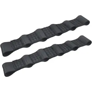 Adjustable Door Strap for Jeep Door Check Straps for Jeep Wrangler CJ YJ TJ JK JKU JL JLU Heavy Duty Door Limiting Check Strap,Black(Pack of 2)