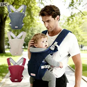 1pc Baby Mesh Breathable Carrier, Hands-Free Infant Travel Strap, Adjustable Baby Backpack, Unisex Baby Gear, Comfortable & Durable, Toddler Carrier, Adjustable Ergonomic Carrier