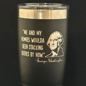 20oz stacking bodies GW tumbler