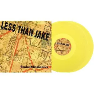 Less than Jake - Borders & Boundaries [Yellow Vinyl] NEW Vinyl Record 751097018514