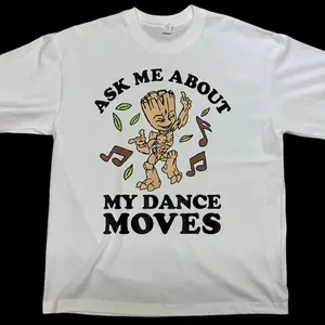 Cute Groot My Dance Moves Shirt unisex vintage in summer clothing AN31015