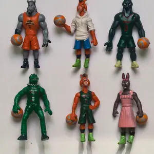 New 10cm Goat Peak Plush Toy Set, Bagged 6 Styles, Cute Animal Figurines, Perfect Gift for Kids and Collectors