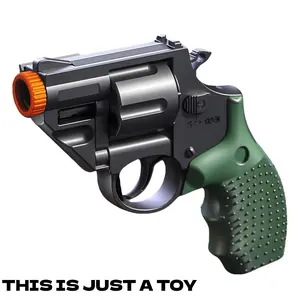 Toy Revolver | 40 Soft Bullets 12 Shells | Christmas Birthday Gifts for Boys Kids Adult