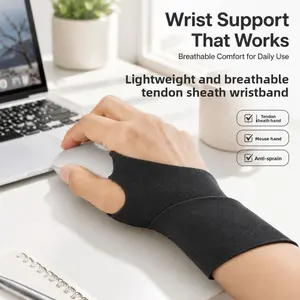 hin Wrist Brace for Carpal Tunnel, Adjustable Wrist Support for Tendonitis, Mouse Wrist Pain Relief, Breathable Wrist Wrap for Daily Use