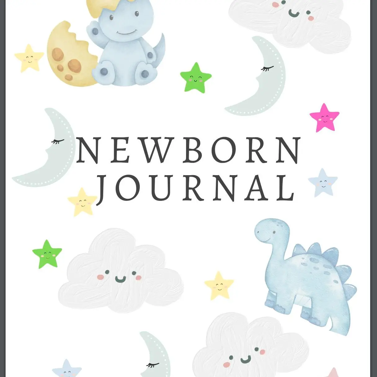 Our Growth/Newborn/Mommy Journal - Daily Tracker ( Feeding, Changes, Solids & More!)