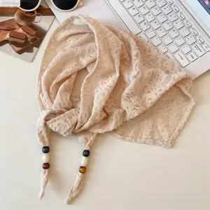 Women’s Triangle Scarf Headband – Y2K Spice Girl Retro Hair Tie Fashion Scarf for Women, Lightweight Multi-Use Headwrap & Neck Scarf, TikTok Viral Hair Accessory, Boho Chic Style for Beach, Travel, Wear, Festival Essential