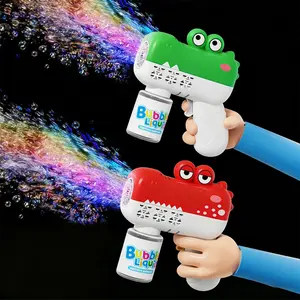Outdoor Bubble Gun Set, Random Shape Animal Bubble Gun, Handheld Bubble Maker, 4 Color Choices, Unique Design, Tech-Forward, Comfortable Use, Handheld Bubble Machine