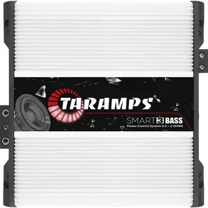 Taramps Smart 3 Bass 0.5 to 2 Ohms 3000 Watts RMS Multi Impedance 1 Channel Amplifier for Car Subwoofer High Power Class D Monoblock Digital Smart 3k Crossover Low Pass with Bass Boost