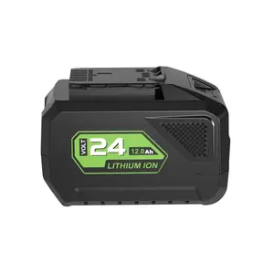 24V 12.0Ah Batteries Replacement for Greenworks 24V Battery Model 29842 29852 Compatible with Greenworks 24Volt Lithium Battery Cordless Tools