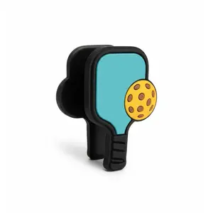 Pickleball - Double Sided 2 Piece Set with PetPYNZ Connector for Dog Leash Clear Communication & Expressive Design Functional & Stylish