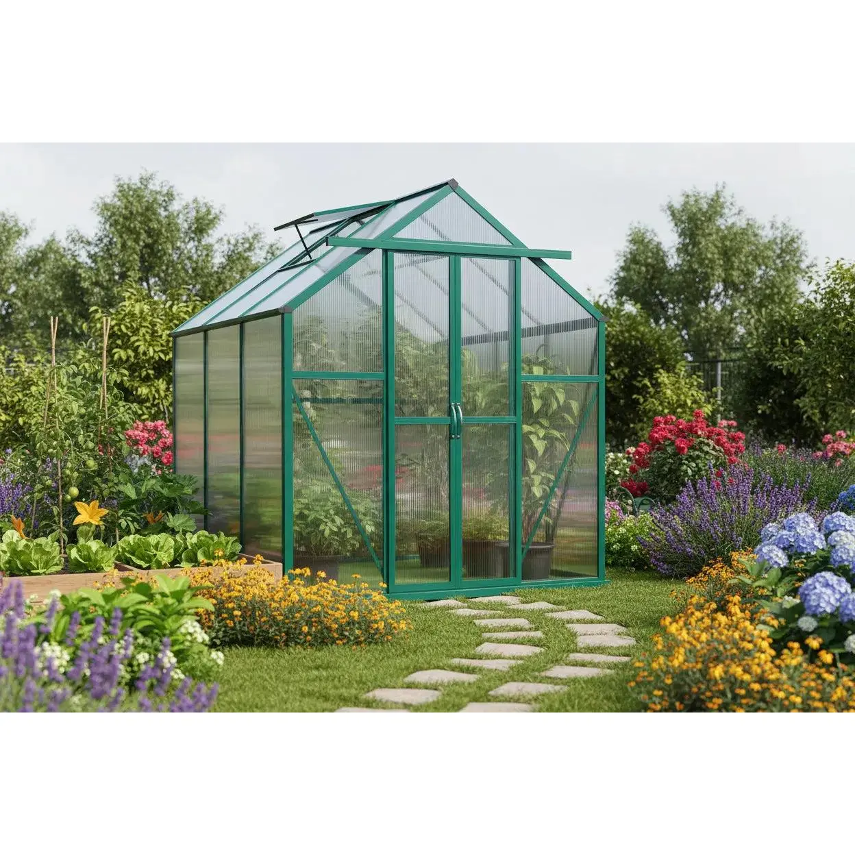 Grandio Element 6x4 Greenhouse Kit