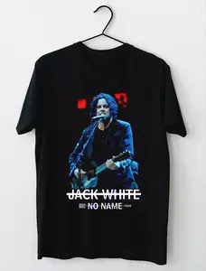 Jack White No Name Tour 2025 T SHIRT Size S-5XL Round Neck Top Menswear Cotton