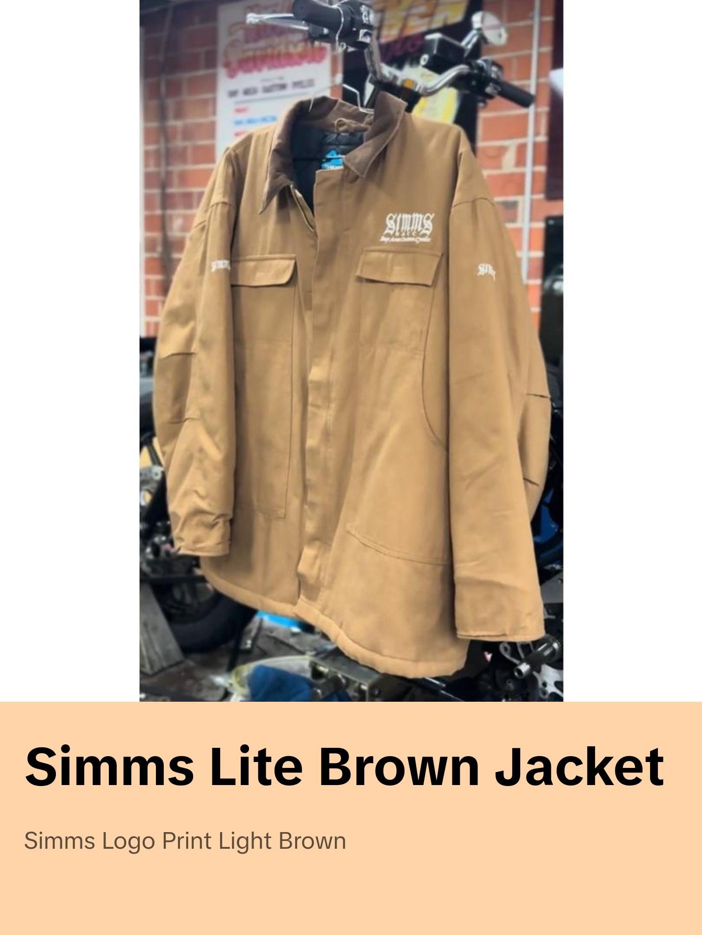 SIMMS BACC Jacket -Lite Brown