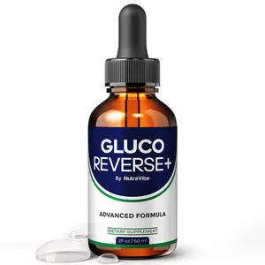 Gluco Reverse+ Drops - Advanced Natural Dietary Supplement with 121mg Proprietary Blend for Health & Wellness