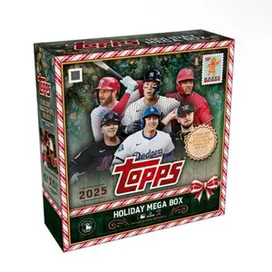 Topps 2025 Holiday Mega Box (only selling single packs  - MLB Baseball Trading Cards with Exclusive Players & Fan Favorites