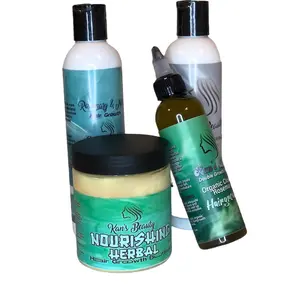 Kan’s Beauty Organic Hair Growth Bundle
