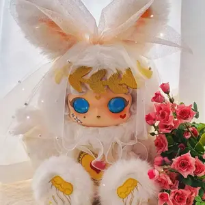 OK-MENGQI unique 600% series blind box  Bunny Plush Dolls，Soft Furry Collectibles，Stuffed Animal
