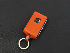 Volvo Series [1] Leather Key Fob Case
