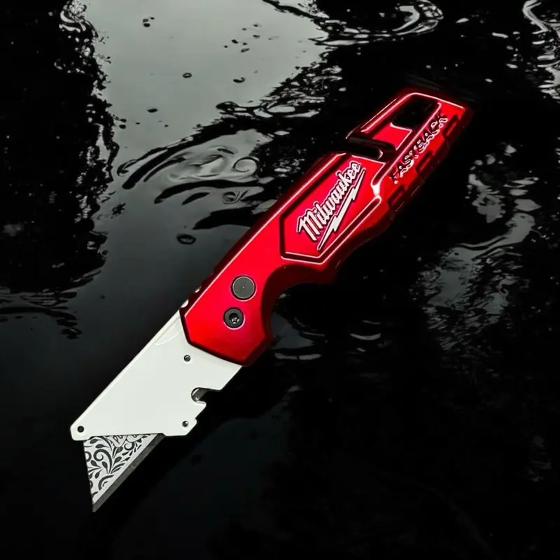 Red-line Razor Utility Blade - High-Gloss Performance - TikTok Shop